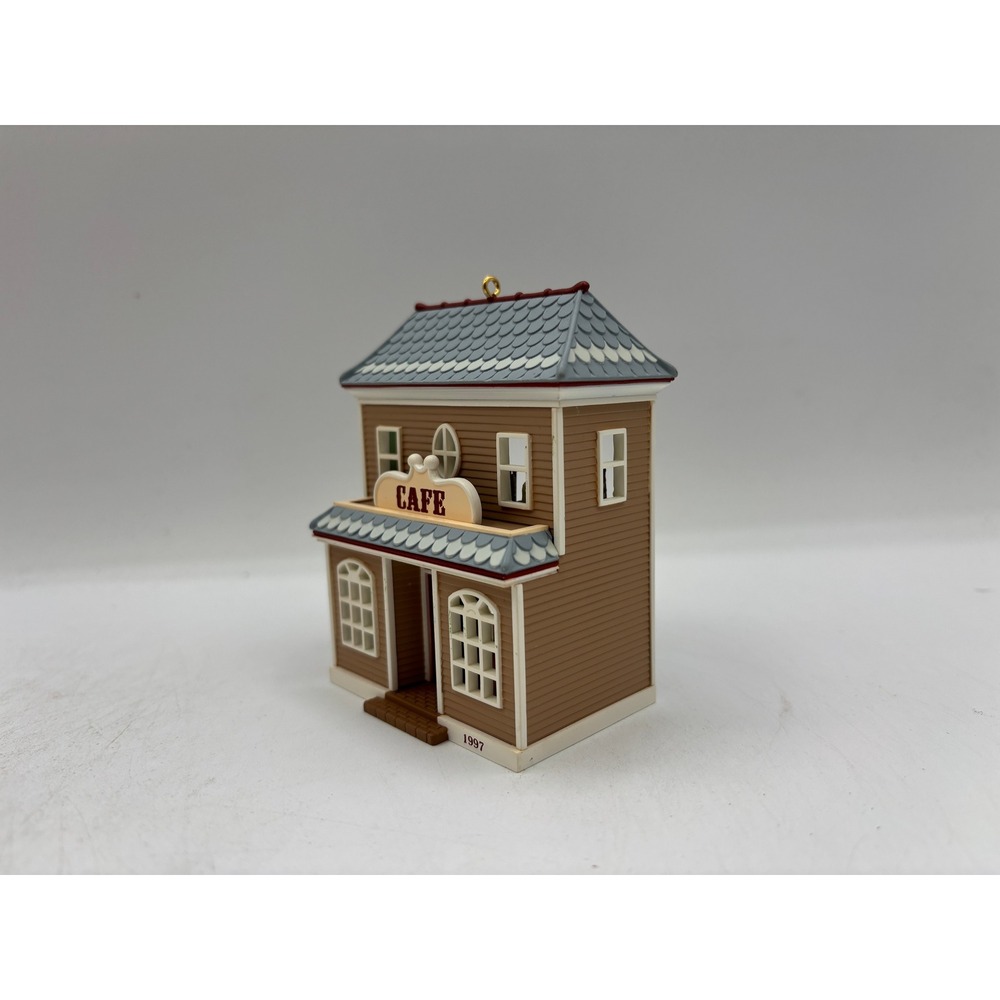 Hallmark Keepsake Ornament 1997 Vintage Café 14th in Nostalgic Houses & Shops - Picture 2 of 12